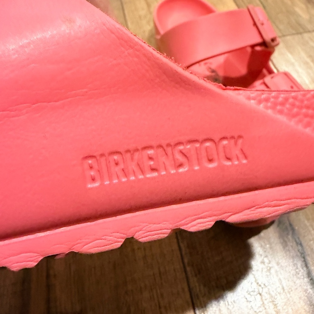 Birkenstock Women’s Essentials Eva Two-Strap Sandal in Pink - Picture 5 of 6